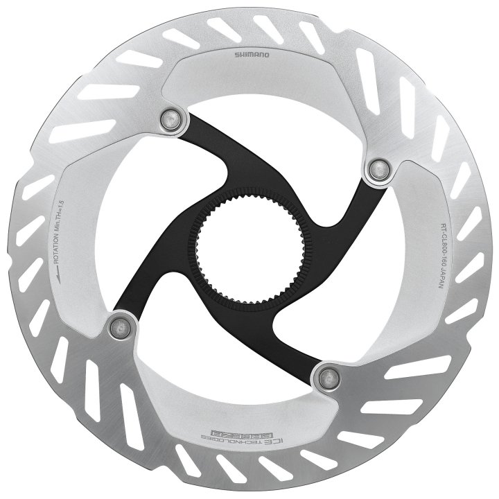 Shimano RT-CL800 Disco de Freno - Centerlock | Ice-Tech Freeza - black/silver